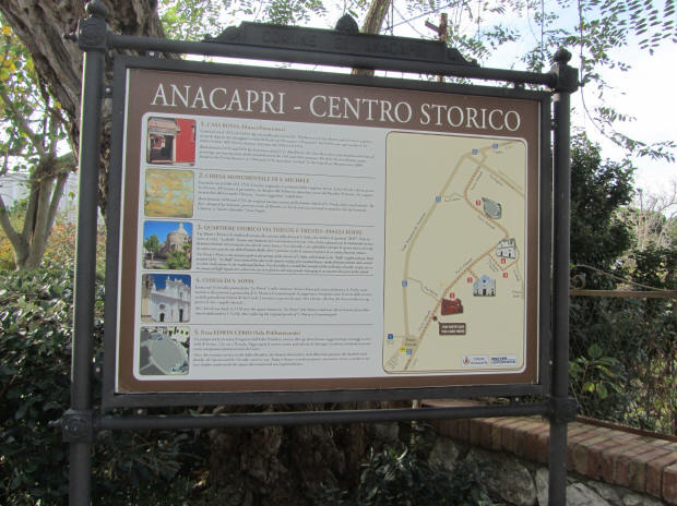 Anacapri historische Zentrum
