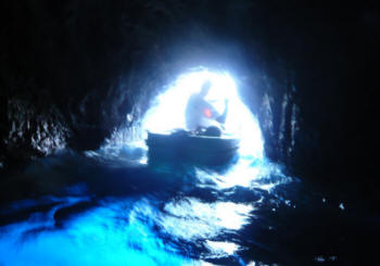 Inselrundfahrt Capri blaue Grotte