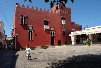 Anacapri Rote Haus
